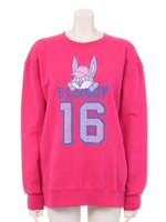 TEAM CANDY SWEAT ONE-PIECE/HOT PINK