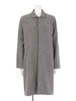 【BED&BREAKFAST】Stand Fall Collar Coat/LtGRAY