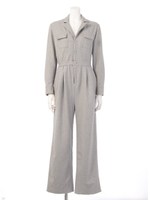 【GREED】ＳＴＲＥＴＣＨ　ＦＬＡＮＮＥＬ　Ｊｕｍｐｓｕｉｔ/LtGRAY