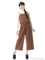 キャミワイドコンビネゾン/ブラック