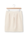 ツイードジャージスカート/ライトベージュ(051)