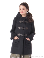 2Wayロングダッフルコート/Navy