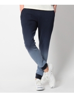 グラデーション変形スウェットパンツ/ブルー系(094)