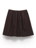 先染めストライプスカート/KKI