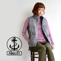 FIDELITY（フィデリティ）REVERSIBLE DOWN VEST