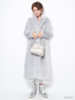 [LILICIOUS]グリッターショートブーツ/SILVER