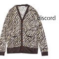discord（ディスコード）ZEBRA CARDIGAN［メンズ］