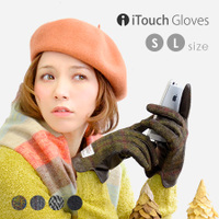 iTouch Gloves［Harris Tweed］