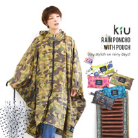 kiu（キウ）レインポンチョ