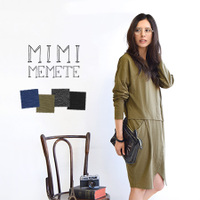 フロントアシメントリー ドッキングライクワンピース