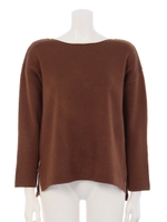 ミラノリブプルオーバー/ブラック1