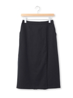 ラップストライプスカート/ブルー系(394)