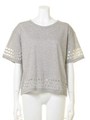 【LATINA】カットワークデザインTシャツ/GRY