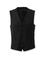 ドーメル84 シャドーストライプドレスベスト/ブラック(019)
