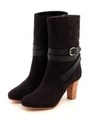 BFC アンクルベルトショートブーツ75/BLACK