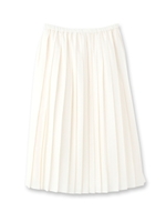 haupia プリーツミディスカート/アイボリー(004)