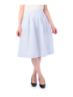 サッカーストライプスカート/サックス(390)