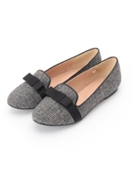 ファブリックオペラシューズ/ブラック(219)