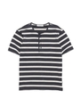 【GELATO PIQUE HOMME】ボーダーTシャツ/NVY
