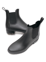 サイドゴアレインブーツ/ブラック