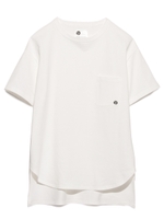【W&E】ビッグポケットTシャツ/WHT
