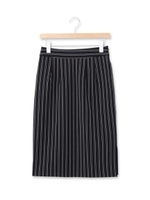 レジメストライプスカート/オフホワイト(303)