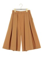 【emmi atelier】ギャザーガウチョパンツ/CML