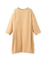 ダブルクロスサックワンピース/ライトベージュ(051)