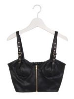 ハートレザービスチェ/ピンク