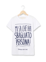 ロゴプリントクルーネックTシャツ/ホワイト系(002)