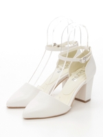 アンクルストラップパンプス/SILVER