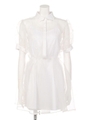 lip organdy one-piece/black
