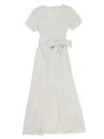 コットンツイルガーゼドレス/PINK