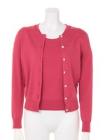 フラワーレースツイン/ネービーブルー