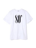 ８０’ｓロゴTシャツ/ホワイト(030)