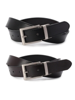 スムースリバーシブルベルト/ブラック(019)