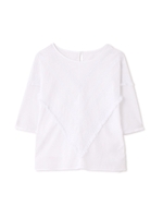 ドルマンスリーブレースブラウス/ホワイト(031)