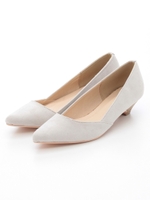 フラットポインテッドパンプス/ピンク