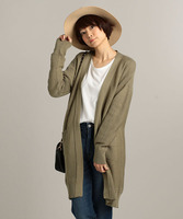 ロングニットカーディガン