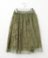 大花柄オパールスカート