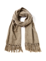 無地ストール/ベージュ(040)