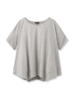 イレギュラーヘムカットソー/ライトグレー(911)