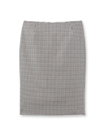 ギンガムチェックタイトスカート/ブルー(292)