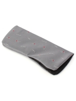 ジャガード メガネケース/ネイビー(593)