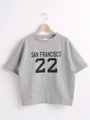 チャンピオン半袖スウェットTシャツ/グレー