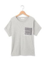 ワンポケットクルーネックTシャツ/オフホワイト(003)