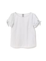 TUCK SLEEVE BLOUSE/ブルー(110)