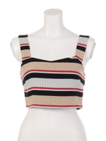 UNEVEN LINE MIX SHORT CA/ミックス