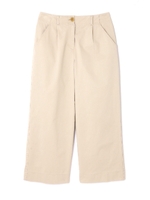 タックワイドパンツ/ベージュ(040)