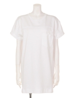 バックプリントロゴOP/オフホワイト